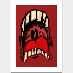 Scream of anger! Posters and Art